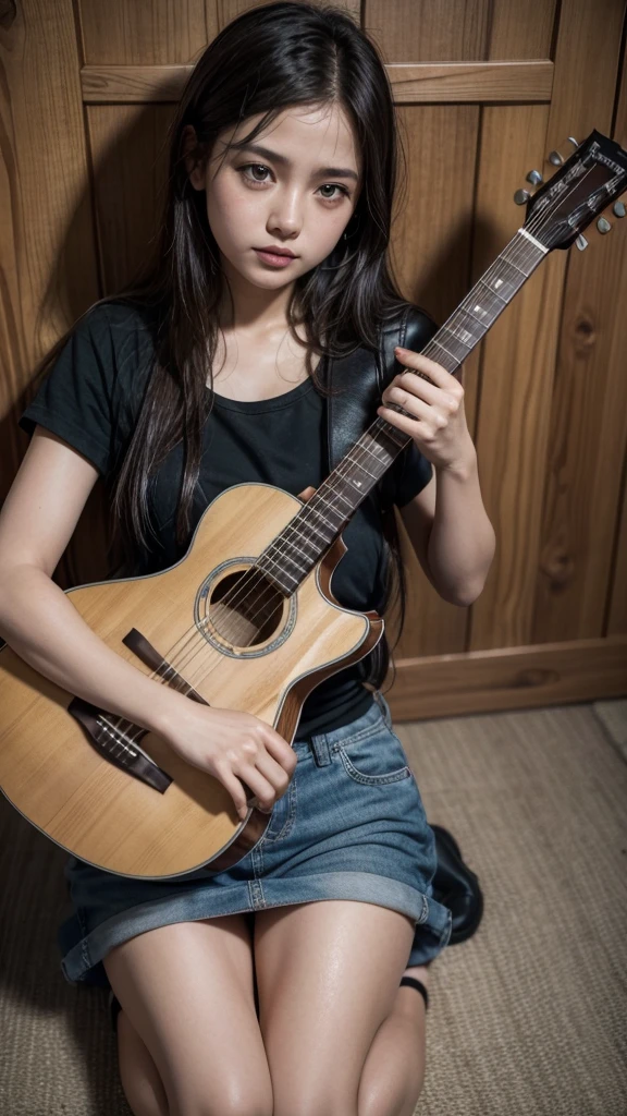 Uma moto fan 160 Honda numa linda estrada asfaltada e um 🎸 violão