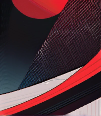 Android woman, short black hair, red eyes dripping with blood,Pale skin, huge breasts, defined, dressed in black symbiotic attire with red details, holding a baby in one hand and the other holding a scythe, base background on an oceanic planet,Red light