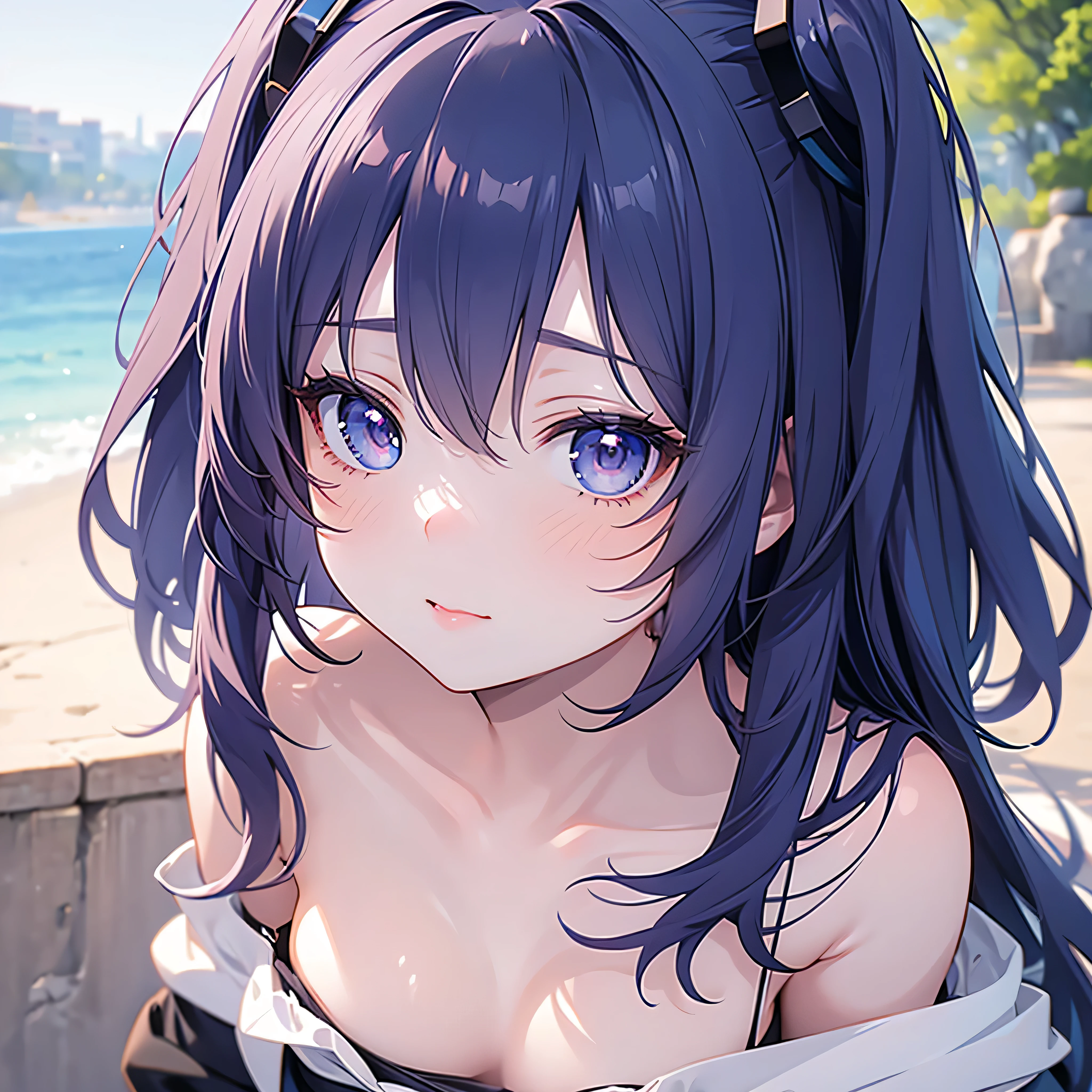anime girl, realistic shadows, detailed skin, very small ???????, very detailed, 8k highly detailed face, perfect face shape, full perfect lips, perfect nose, correct beautiful eyes, watching viewer, masterpiece, best quality, single girl, ??????, ????????, solo