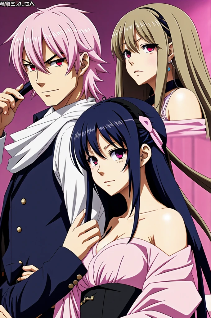 Generate a Lylisa wallpaper from anime 2.5-jigen and ririsa