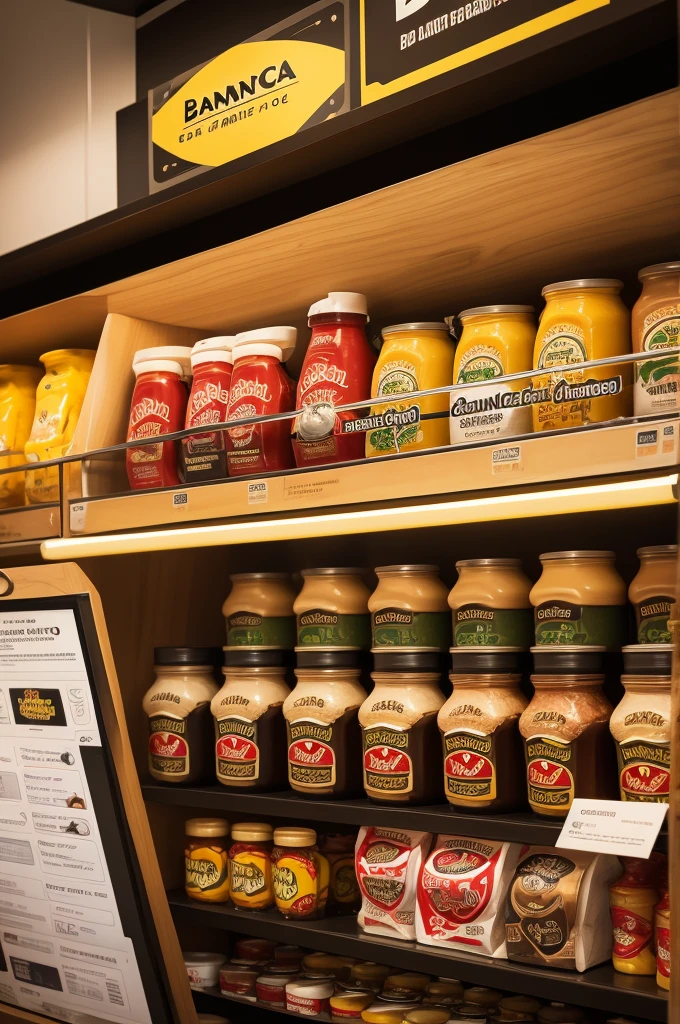 Create a logo for a renowned condiment and cod retail company called Banca Santo Antônio