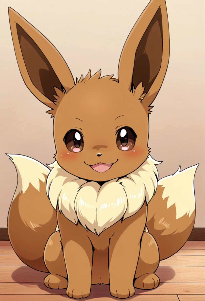 Eevee ,by dagasi,smile