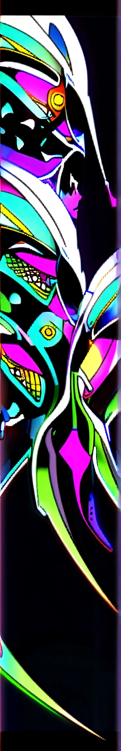 Animated snake lady