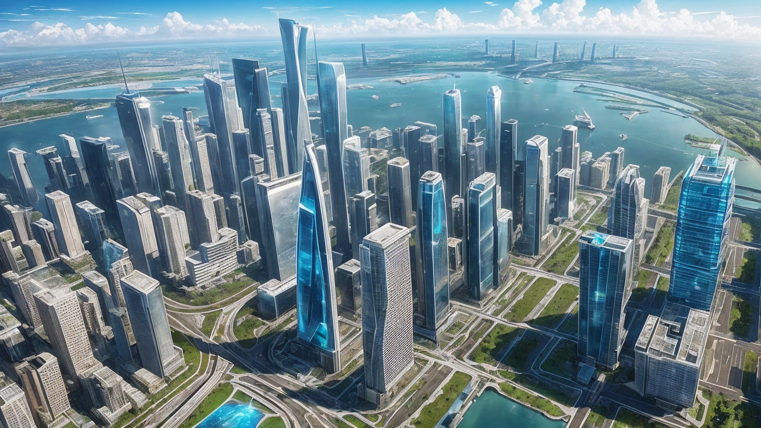 (Best quality,4K,8K,A high resolution,Masterpiece:1.2),Ultra-detailed,(Realistic,Photorealistic,photo-realistic:1.37),Futuristic floating city,Futuristic technology,Huge urban high-tech tablet platform,Airship,Floating in the sky,Futuristic city,Small airships around,High-tech hemispherical platform,Colorful lights,Advanced architecture,modernn architecture,skyscrapper,Access the cloud,Scenic beauty,view over city,Impressive design,Blend seamlessly with nature,energetic and vibrant atmosphere,Futuristic transportation system,Parking is suspended,Transparent path,Lush greenery,Sky gardens,cascading waterfalls,Magnificent skyline,reflections on the water,Sparkling river,Architectural innovation,futuristic skyscrapers,Transparent dome,The shape of the building is unusual,Elevated walkway,Impressive skyline,Glowing lights,Futuristic technology,Minimalist design,Scenic spots,Panoramic view,Cloud Piercing Tower,Vibrant colors,epic sunrise,epic sunset,Dazzling light display,magical ambiance,The future city,Urban Utopia,LuxuryLifestyle,Innovative energy,sustainable development,Smart city technology,Advanced infrastructure,Tranquil atmosphere,Nature and technology live in harmony,Awesome cityscape,Unprecedented urban planning,Architecture connects seamlessly with nature,High-tech metropolis,A cutting-edge engineering marvel,The future of urban living,Visionary architectural concept,Energy-efficient buildings,Harmony with the environment,A city floating above the clouds,Utopian dreams become reality,The possibilities are endless,State-of-the-art transportation network,Green energy integration,Innovative materials,Impressive holographic display,Advanced communication system,Breathtaking aerial view,Quiet and peaceful environment,Modernist aesthetics,Ethereal beauty