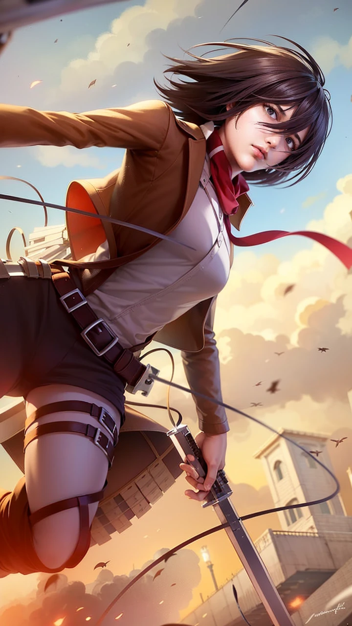 anime character with a bow and arrow in his hand, levi ackerman, (attack on titans anime), 4 k manga wallpaper, shingeki no kyojin, portrait of eren yeager, from attack on titan, attack on titan anime style, in attack on titan, snk, eren yeager, badass anime 8 k, attack on titan covert art
