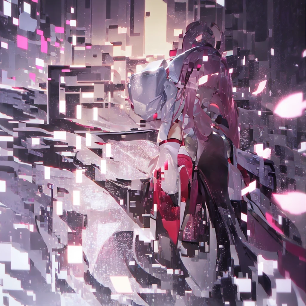 Draw one with a ponytail、Girl in skirt, Lovely 3d rendering, Lovely detailed digital art, mini Lovely girl, Lovely digital painting, 3D rendering style, Lovely digital art, Lovely rendering 3d anime girl, Little curvy loli, Lovely! C4D, Single character full body, Stand on a white base