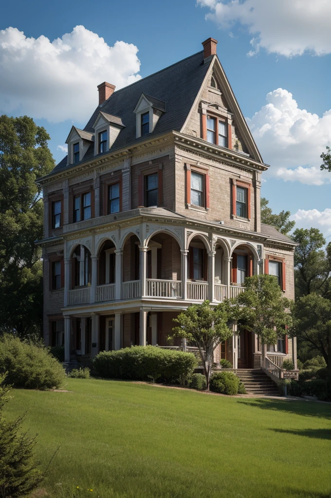 In the small, isolated town of Ravenswood, an old mansion stood on top of a hill.