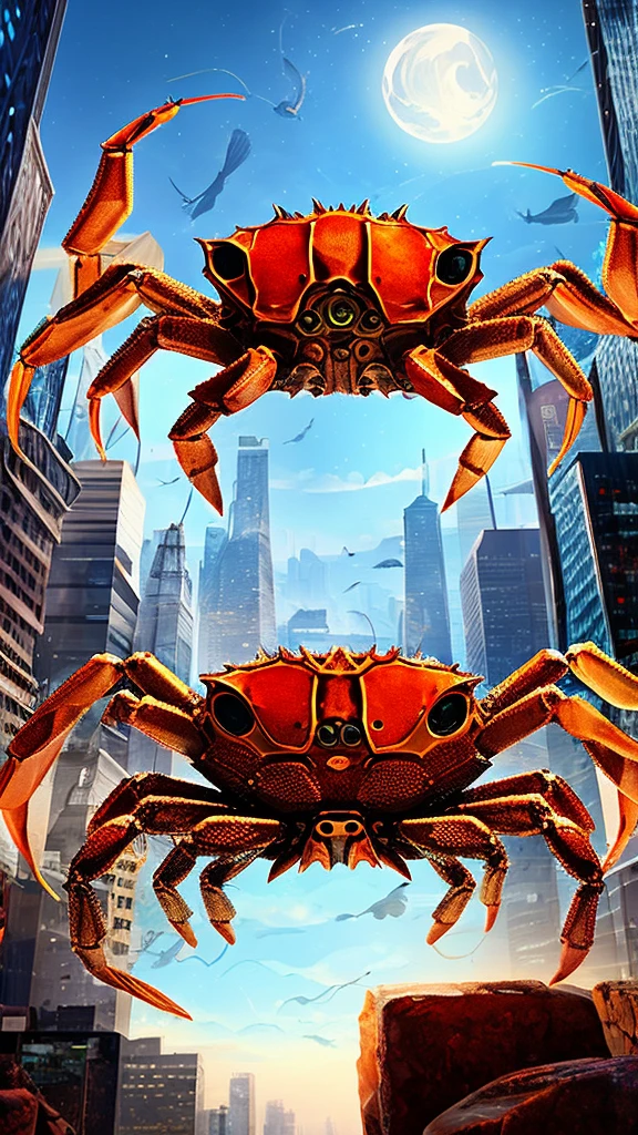 Super giant crab,City of night,Those who run away,