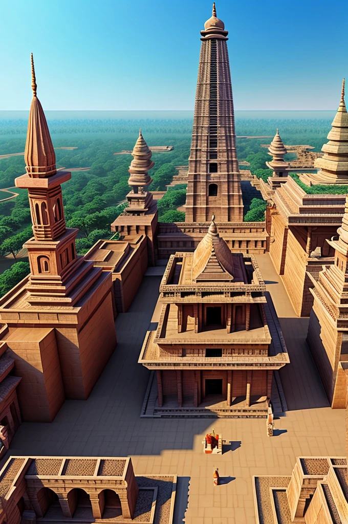 Ram mandir animated image