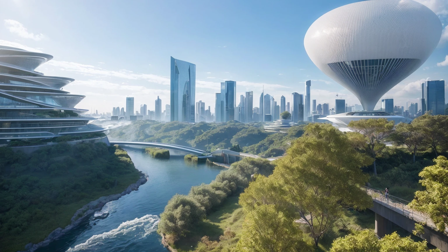 (Best quality,4K,8K,A high resolution,Masterpiece:1.2),Ultra-detailed,(Realistic,Photorealistic,photo-realistic:1.37),Futuristic floating city,Futuristic technology,Huge urban high-tech tablet platform,Airship,Floating in the sky,Futuristic city,Small airships around,High-tech hemispherical platform,Colorful lights,Advanced architecture,modernn architecture,skyscrapper,Access the cloud,Scenic beauty,view over city,Impressive design,Blend seamlessly with nature,energetic and vibrant atmosphere,Futuristic transportation system,Parking is suspended,Transparent path,Lush greenery,Sky gardens,cascading waterfalls,Magnificent skyline,reflections on the water,Sparkling river,Architectural innovation,futuristic skyscrapers,Transparent dome,The shape of the building is unusual,Elevated walkway,Impressive skyline,Glowing lights,Futuristic technology,Minimalist design,Scenic spots,Panoramic view,Cloud Piercing Tower,Vibrant colors,epic sunrise,epic sunset,Dazzling light display,magical ambiance,The future city,Urban Utopia,LuxuryLifestyle,Innovative energy,sustainable development,Smart city technology,Advanced infrastructure,Tranquil atmosphere,Nature and technology live in harmony,Awesome cityscape,Unprecedented urban planning,Architecture connects seamlessly with nature,High-tech metropolis,A cutting-edge engineering marvel,The future of urban living,Visionary architectural concept,Energy-efficient buildings,Harmony with the environment,A city floating above the clouds,Utopian dreams become reality,The possibilities are endless,State-of-the-art transportation network,Green energy integration,Innovative materials,Impressive holographic display,Advanced communication system,Breathtaking aerial view,Quiet and peaceful environment,Modernist aesthetics,Ethereal beauty