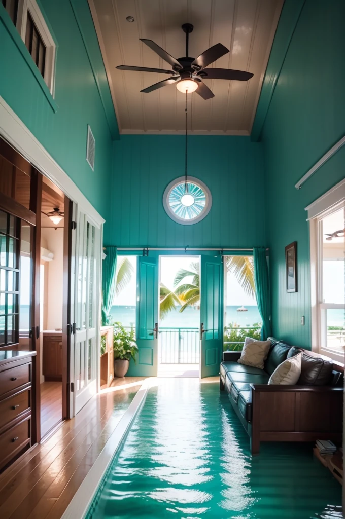 luxury key west bungalow float home