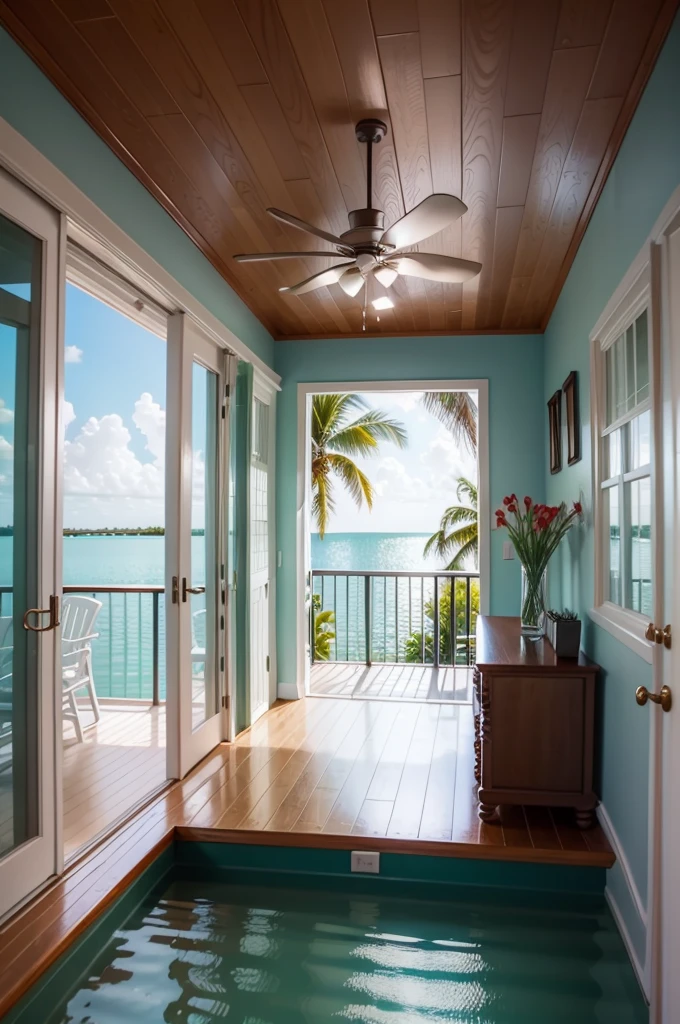 luxury key west bungalow float home