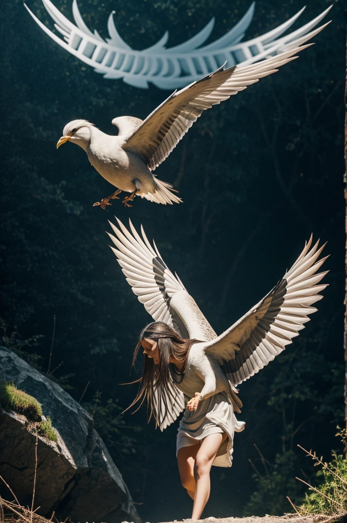 An allusive image of the Holy Spirit