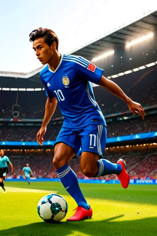 soccer player，Internationally renowned