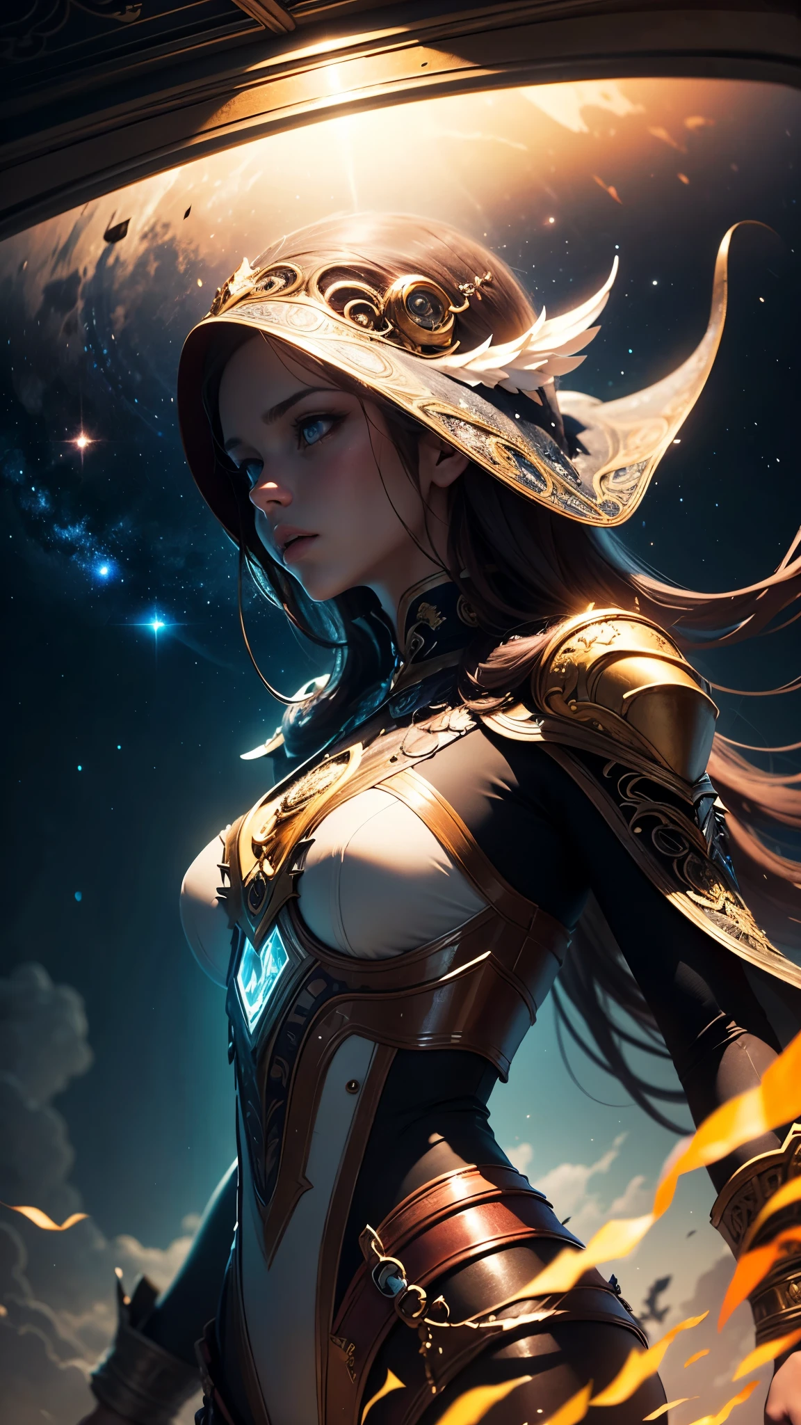8k resolution, holographic, astral, alien, ethereal, fantasy, science fiction, cosmic illustration, mixed media, intricate details, hdr, beautifully shot, hyperrealistic, sharp focus, megapixels, perfect composition, double exposure, high contrast, cinematic, epic, vibrantly colorful, stunning, intricate, meticulously detailed, digital matte painting, Into the great unknown
Into the faraway
Ride on the hope of home
The sky is ever brighter
Into the great unknown
Into the faraway
Finding home