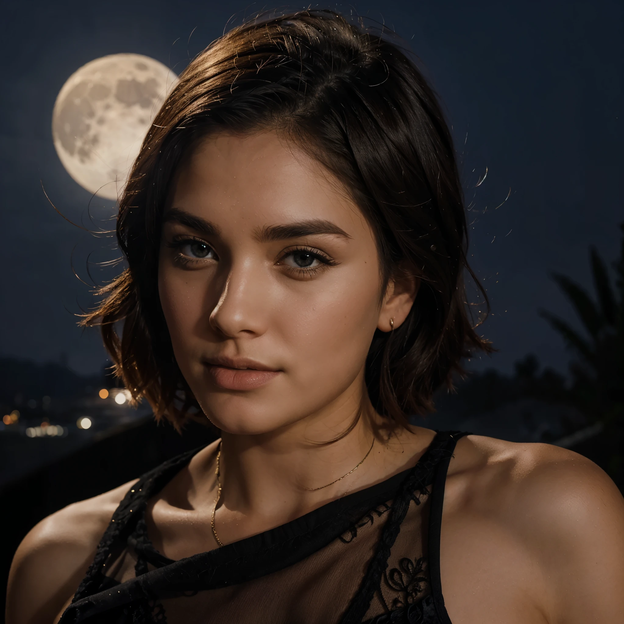 Every time you see the moon remember me.