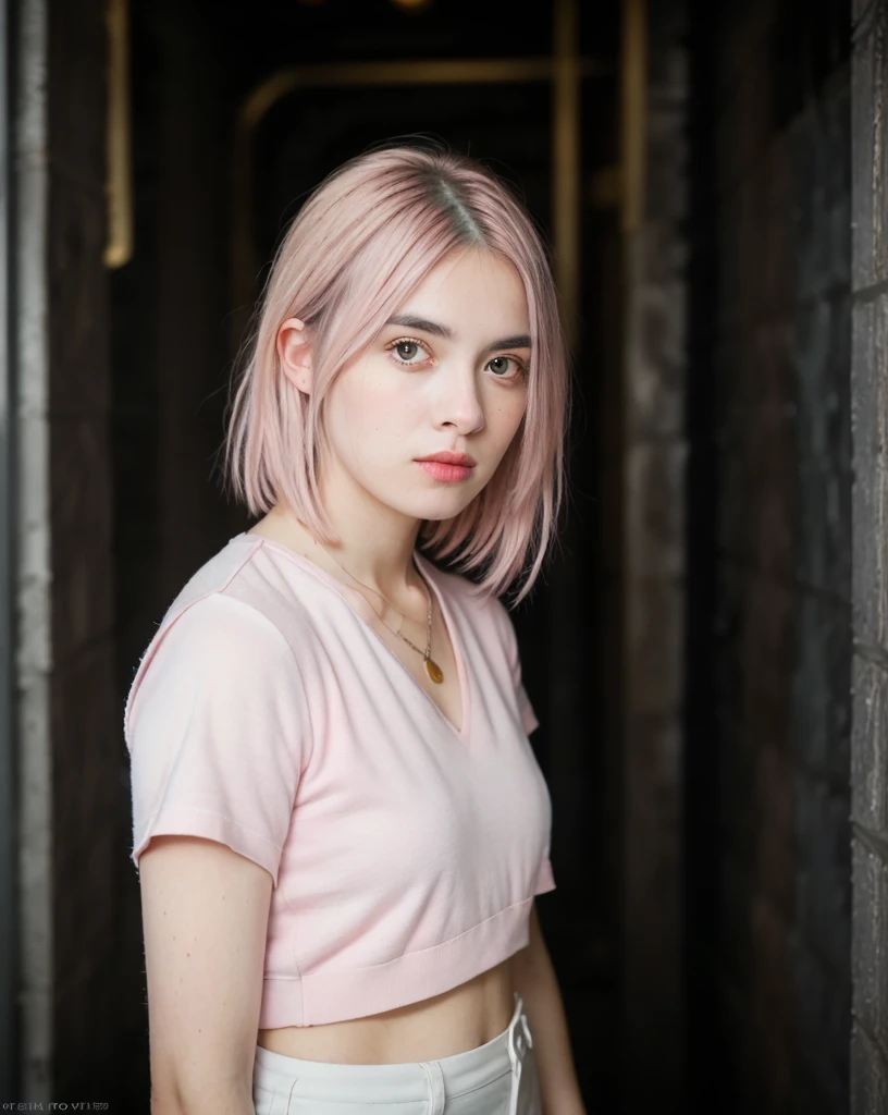 photorealistic raw photo
(vintage film style), masterpiece, detailed face, high detail, dark studio, two tone lighting, film grain
(dystopian future:1.3) setting
beautiful female with (((pale pink hair)) in a highly detailed, intricate, exaggerated classic rpg class (hunter outfit:1.1)
(in a a dungeon:1.1)
soft light, studio light, high details, detailed skin, sony a7s photo