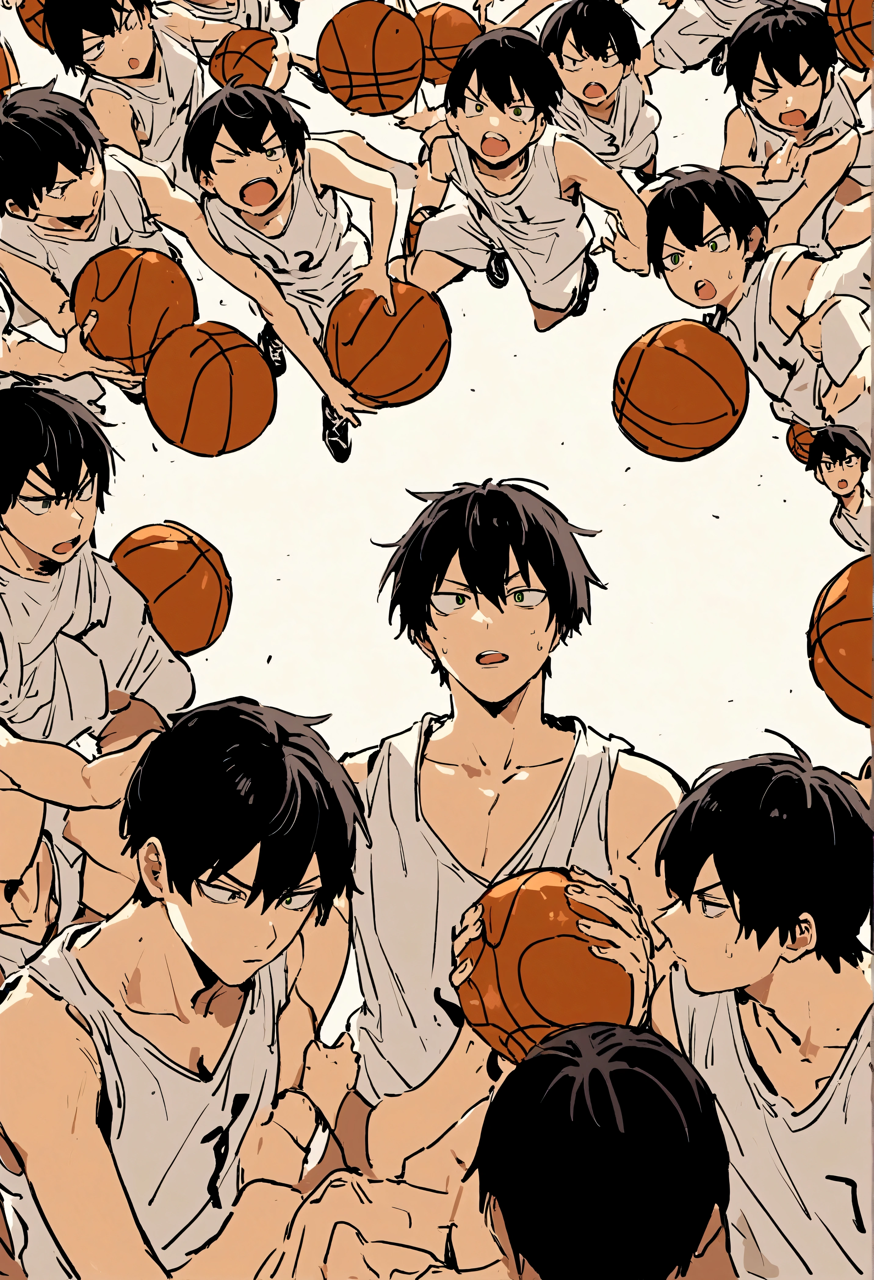 kageyama, clone, basketball