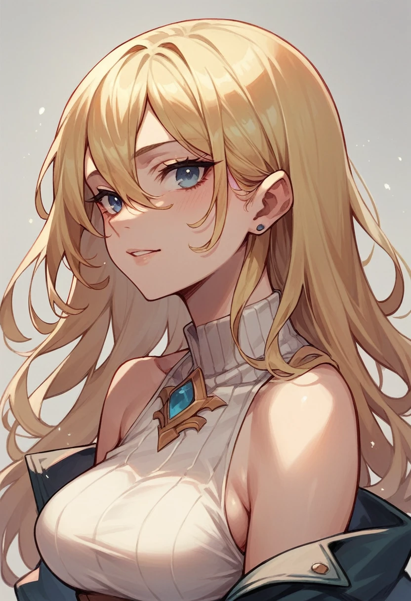 (masterpiece, best quality), intricate details, 8k, artstation, wallpaper, official art, splash art, sharp focus, 1girl, solo, standing, long flowy dress, smile, simple background, sunshine, blonde, hair between eyes,
<lora:homebrew_valtor_many:1>, homebrew_valtor_many,
