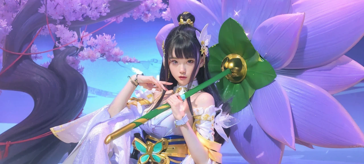 An eighteen-year-old young woman with long purple hair in a sailor suit sits in a classroom (school 1.5 in the background) (expression serious, cold 1.5) (best quality: 1.1) (masterpiece: 1.3) with an unparalleled masterpiece, surreal 8K, perfect artwork, super detail, best quality, masterpiece 4K wallpaper aesthetics, masterpiece, award-winning artwork, official art, cinematic lighting