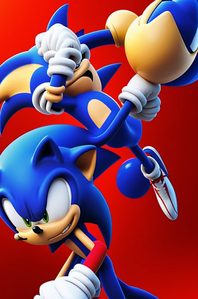 Amlo fighting to the death with sonic