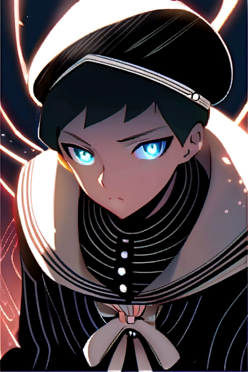 Japanese anime style,Wear,Boy wearing a sailor beret