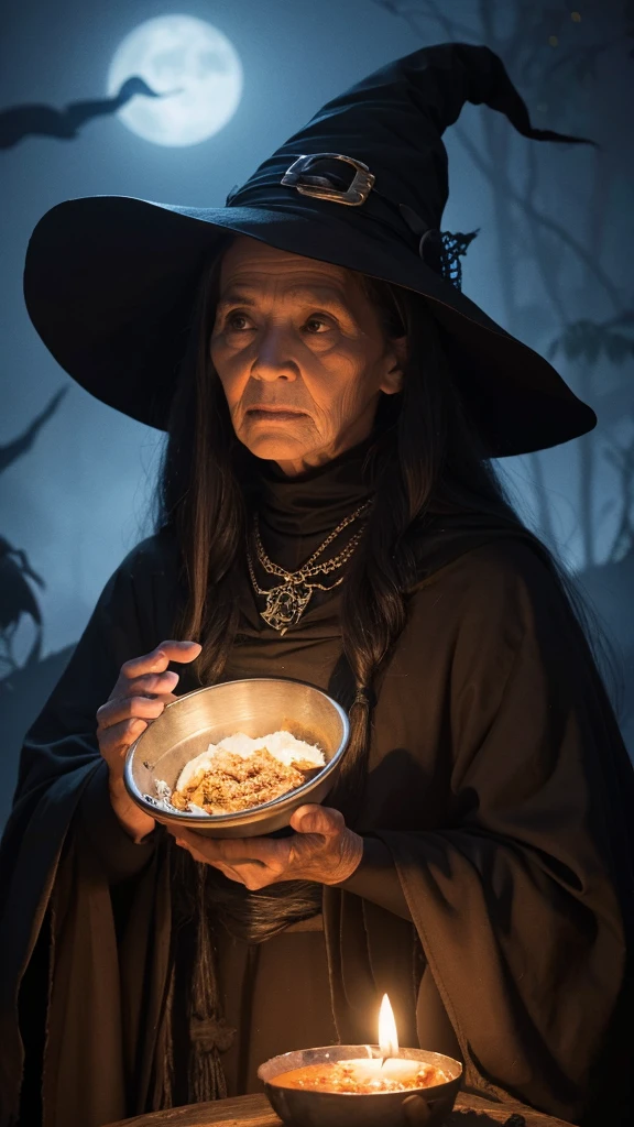 witch grandmother ugly dark