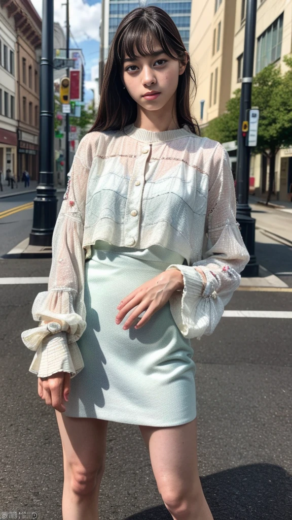 (masterpiece,best quality:1.2),(realistic,photo-realistic:1.4),RAW photo, highres, intricate details, extremely detailed,(a Japanese girl),naked,(detailed face:1.5),detailed face,detailed eyes,dark hair,(sidewalks in downtown:1.2),(standing with legs apart)