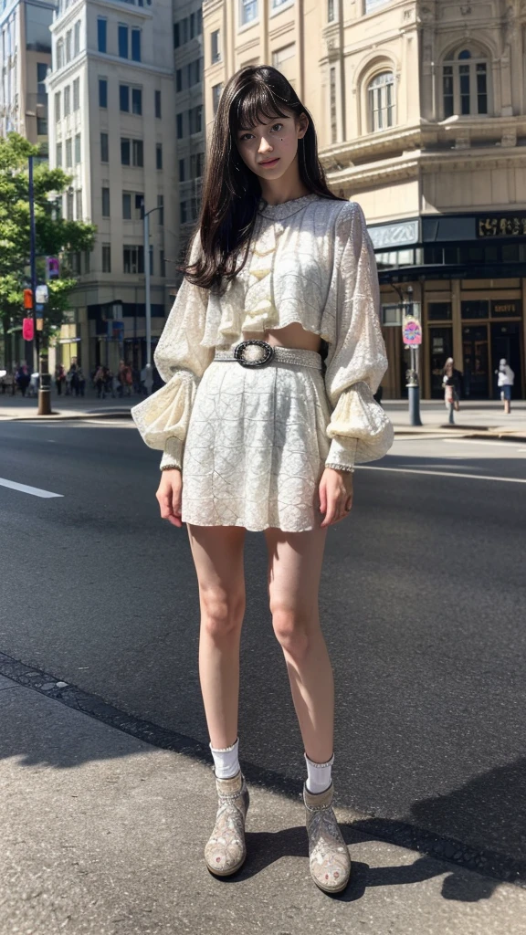 (masterpiece,best quality:1.2),(realistic,photo-realistic:1.4),RAW photo, highres, intricate details, extremely detailed,(a **** Japanese girl),naked,(detailed face:1.5),detailed face,detailed eyes,dark hair,(sidewalks in downtown:1.2),(standing with legs apart)