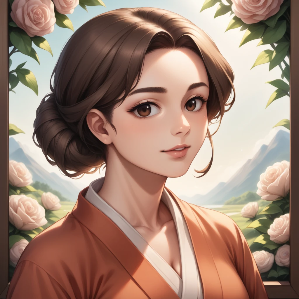 arafed woman in a kimono with flowers on her head, beautiful digital artwork, beautiful digital illustration, beautiful digital painting, gorgeous digital painting, artwork in the style of guweiz, photorealistic anime girl render, smooth anime cg art, beautiful digital art, great digital art with details, stunning digital illustration, detailed digital anime art, render of april, beautiful anime portrait