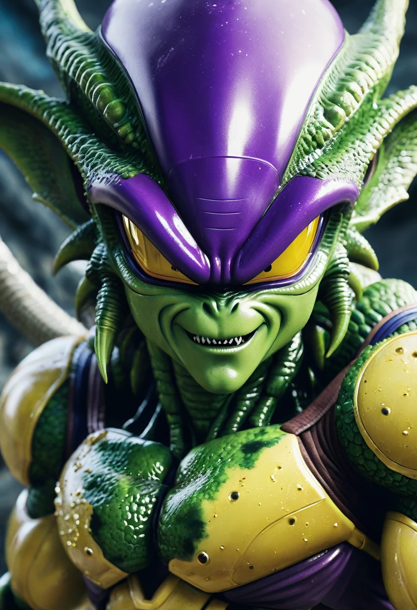 (((Extreme close-up Gremlins merged with Cell imperfect universe Dragon Ball Z Gremlins merged with Cell imperfect universe Dragon Ball Z front images images color Splash))),(((Xenomorph Alien the eighth passenger))),(((Gremlins Imperfect Cell Universe Dragon Ball Z))),(((imagenes live action)))