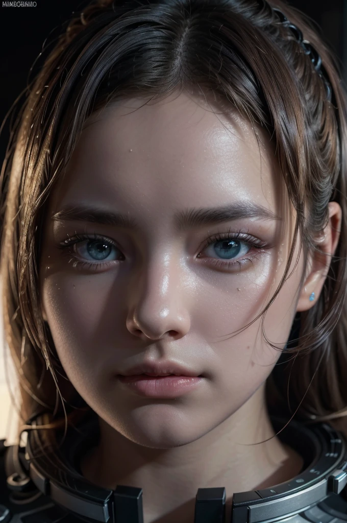 (ultra quality, 4k, 8k, high resolution, masterpiece: 1.2), ultra detailed, (realistic, photorealistic, photorealistic: 1.37) a sexy and beautiful young female robot in a space station, 8k, ultra-detailed, photorealistic, highly detailed, volumetric lighting, extremely detailed face and eyes, long eyelashes, intricate details, concept art, vibrant colors, cinematic lighting, dramatic lighting, sci-fi, futuristic, advanced technology, sleek design, seamless integration, meticulously crafted, masterpiece