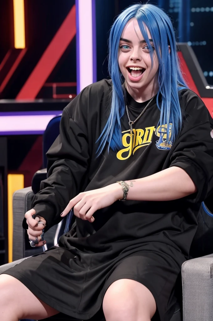 Billie Eilish fucking excited and hot