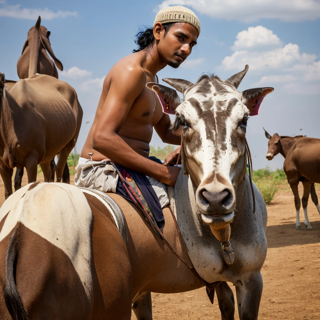 An indian brahman man