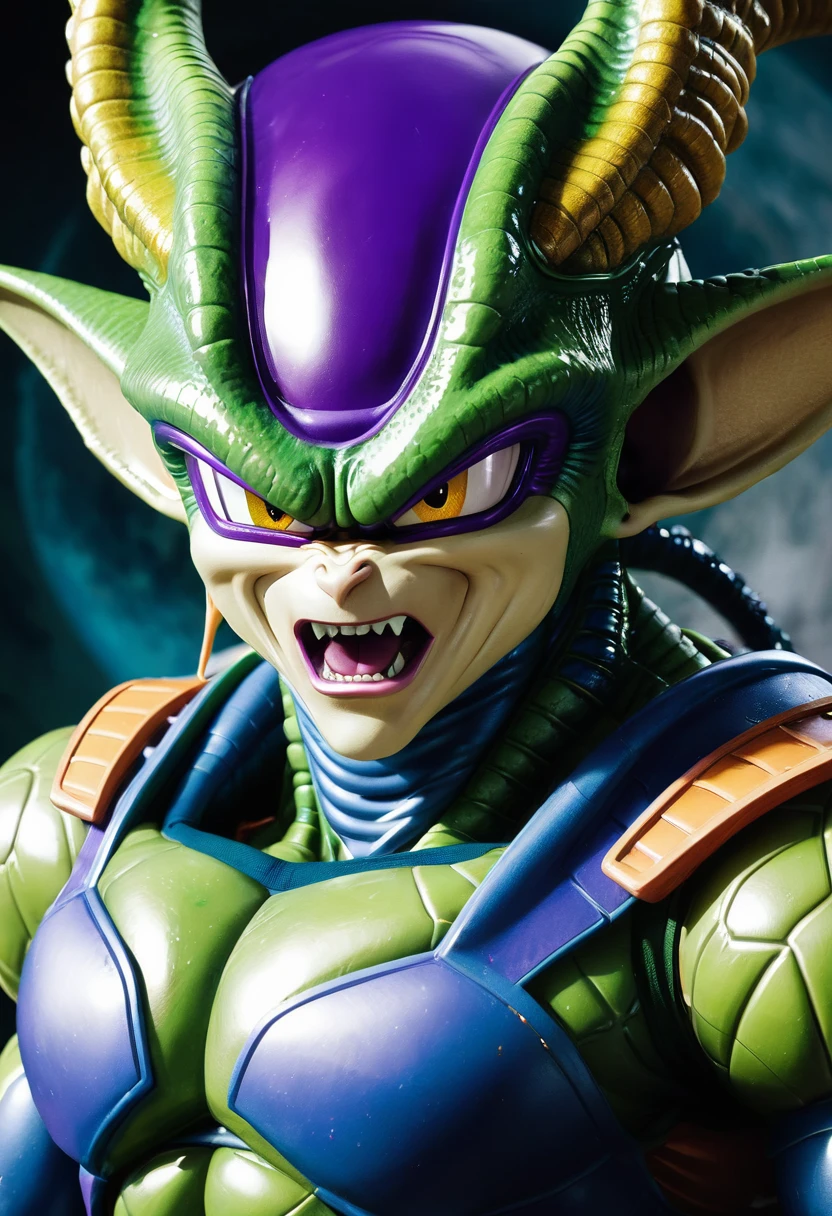 (((Extreme close-up Gremlins merged with Cell imperfect universe Dragon Ball Z Gremlins merged with Cell imperfect universe Dragon Ball Z front images images color Splash))),(((Xenomorph Alien the eighth passenger))),(((Gremlins Imperfect Cell Universe Dragon Ball Z))),(((imagenes live action))),(((Freezer Dragón Ball Z)))