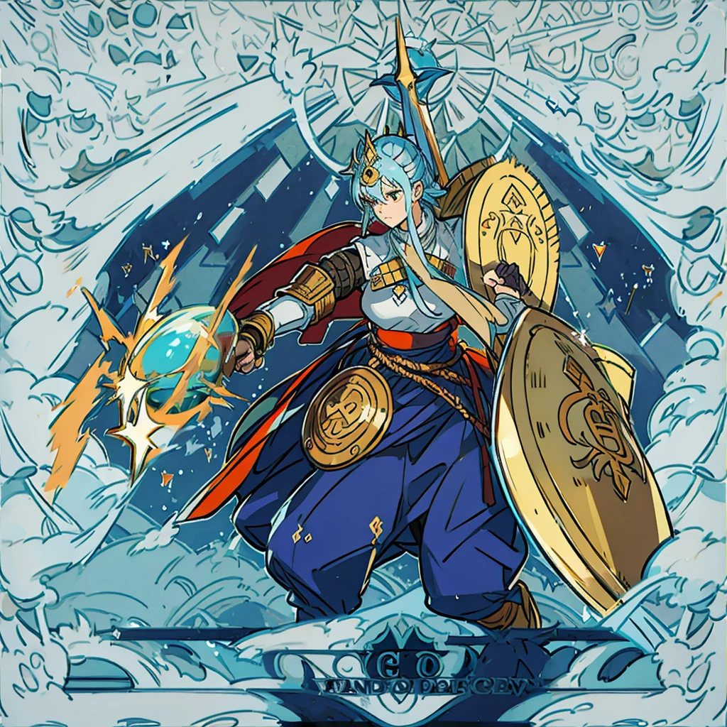 Craft an ancient warrior in ancient armor called Orion, the shadow hunter