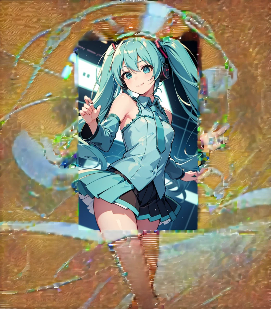 The background is all black