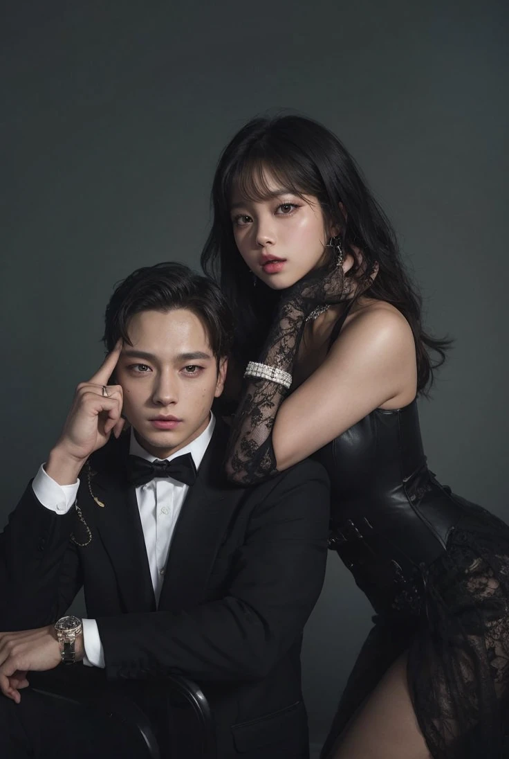 Face Jennie blackpink and jungkook from bts