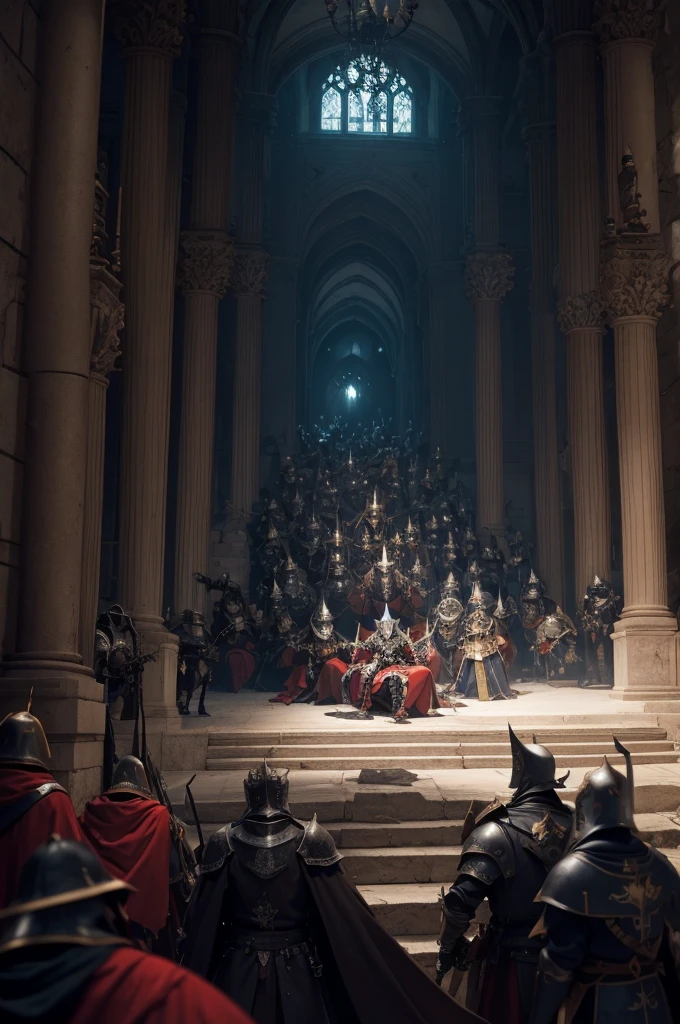 Scenario with many dead knights