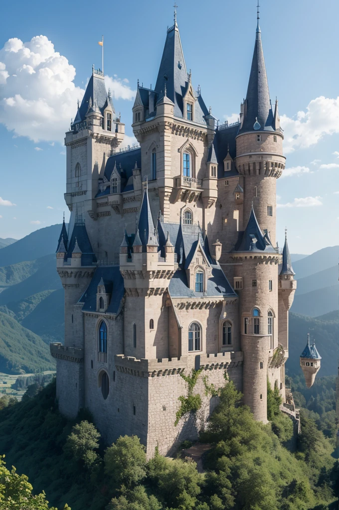 Castle Where an Electric Prince Lives 