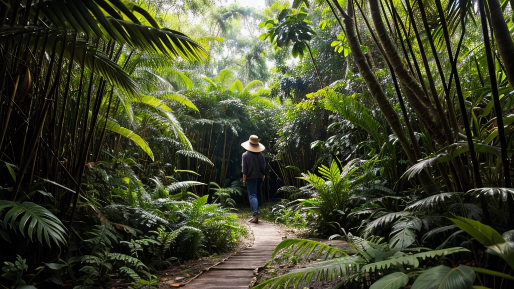 In a jungle