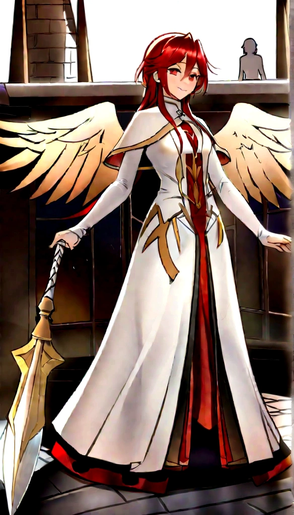 空に翼を持つAngelの絵がある, 全身雄大なAngel, Dressed in white and red, 聖書に忠実なAngel, ArcAngel Miguel, Angel protegendo em guarda, Angelの霊の導き, Angelの, ArcAngel Miguel, Winged Humans, 壮大なAngelの羽, Angel lindo, Angel, being brilliant Angelの, Angelの, Tema de Angel, High Angel Long Throw, The Bible Stage, Angel guerreiro, With a spear in your hand, Red Roman soldier robe, Angel aparentando idade de 40 anos e majestoso
