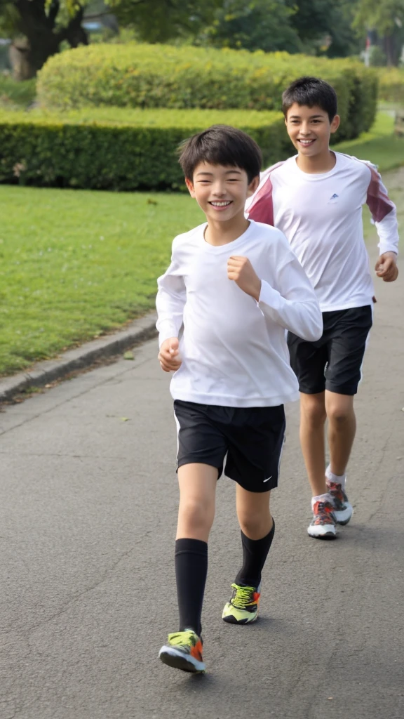 ,Smile,jogging