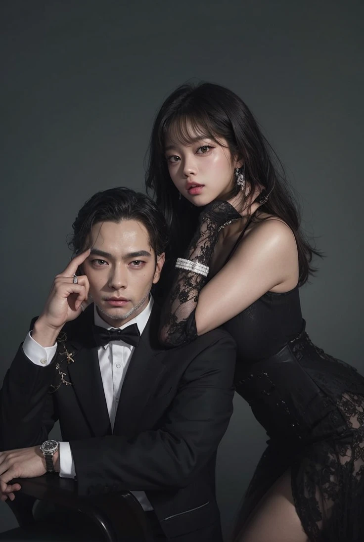 Face Jennie blackpink and cha eunwoo