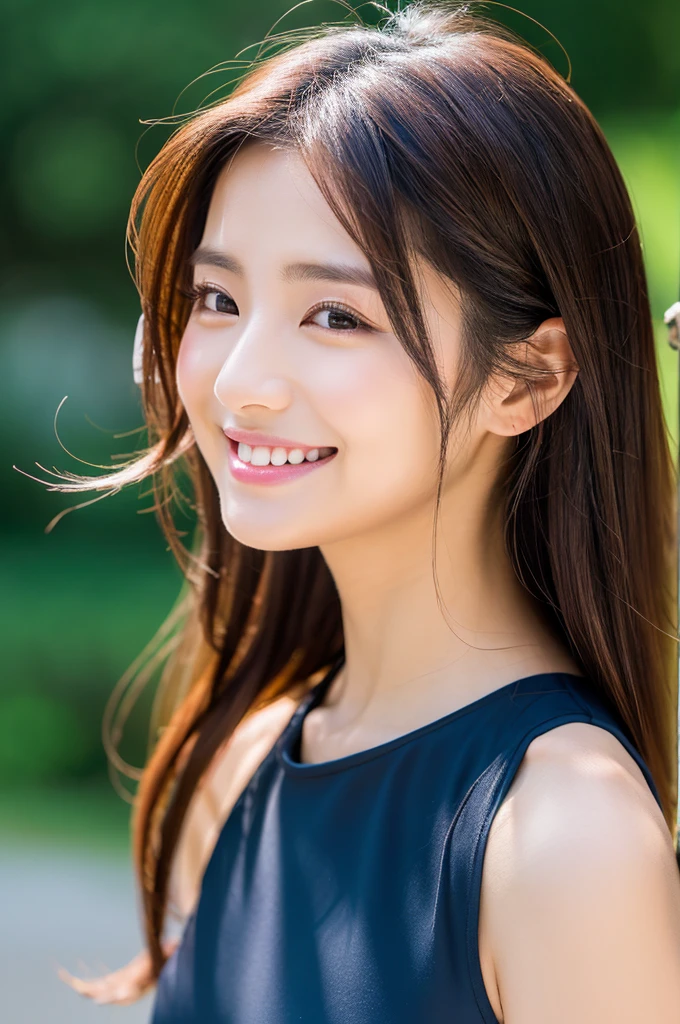 Image resolution 8K、masterpiece:1.3)、Beauty、1 female、(魅力的なBody Type:1.2)、abdomen:1.1、Dark brown hairstyle:1.1、(Body Type:1.2)、Ultra-detailed face、Attractive lips、double eyelid、Wearing a black one-piece dress、Super realistic and super cute in every detail、Japanese、Japanese女性、20th generation(28 years old)、Smile with a beautiful smile、Hair blowing in the wind、color々Hair style、