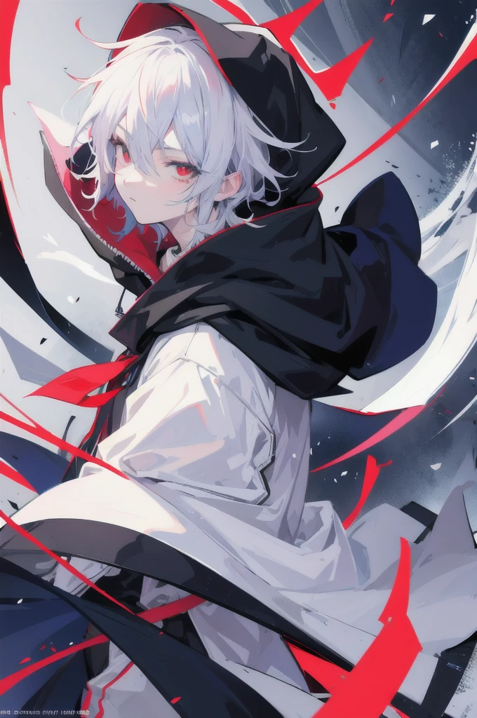 Anime boy with hood on his head, HD Anime, 4k anime wallpaper