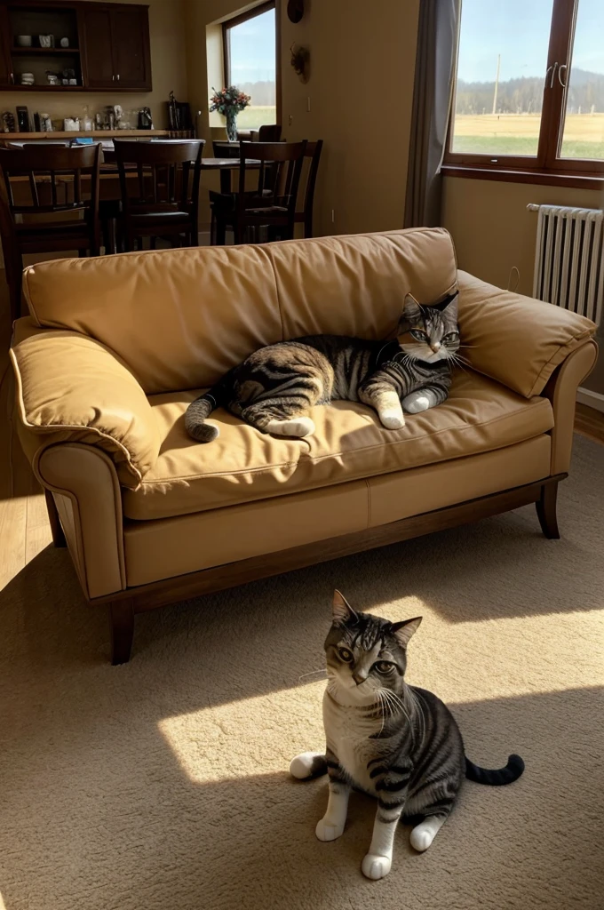 Setting: The living room, as the sun sets and the party winds down.Action: Whiskers curls up in his new bed, purring contentedly as his friends start to leave.Dialogue: Whiskers, softly: "What a perfect day. I couldn't ask for better friends."