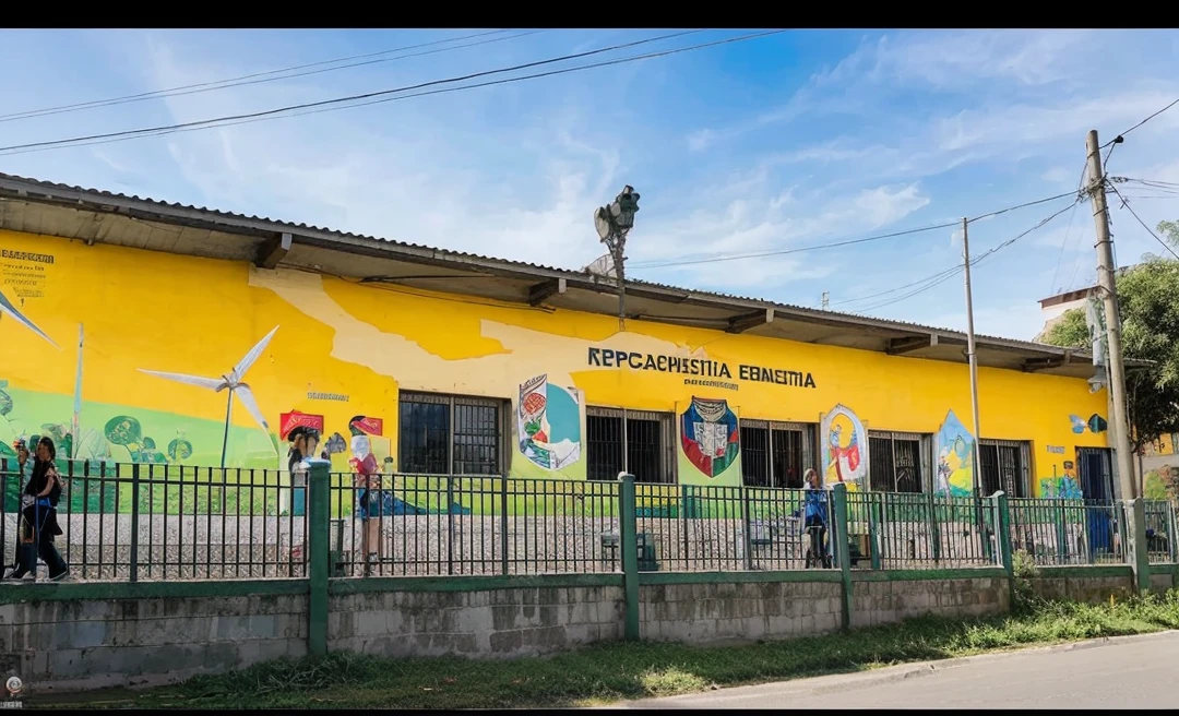 Fix the image for an invitation that says The Instituto Escuela República de México invites parents, student population and APF to the 2024 accountability event