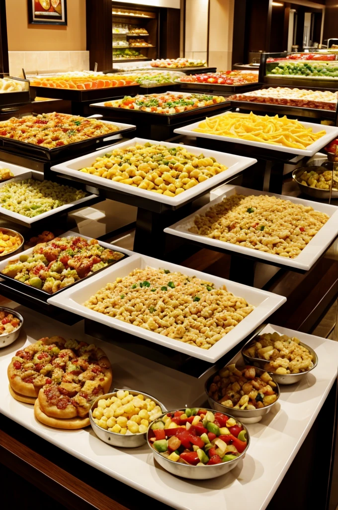 Buffet less food