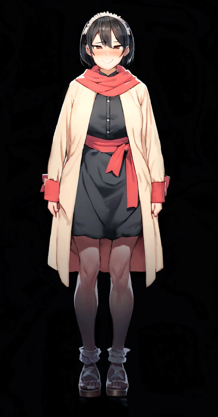 ((White background)) 1mother with daughter showing her asses,barefeet, cute, ((Short black hair girl and long blonde hair girl)), maid victorian, maid apron, straight face, dazed, Body position: Standing, straight, symmetrical, barefoot, smile face, lustful smirking smile face red blushed re cheeks